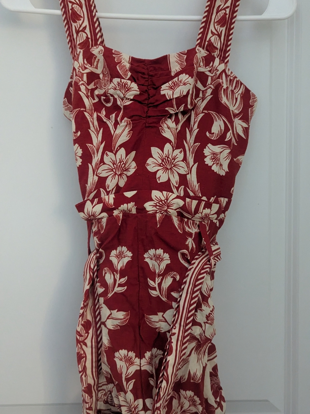 FARM Rio Red Floral Romper - Picture 3 of 4
